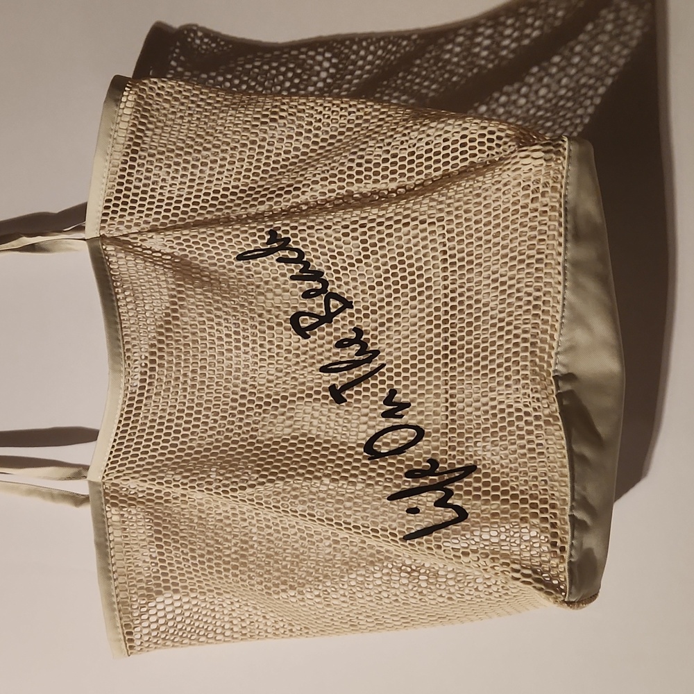 Mesh Beach Tote Womens Shoulder Handbag Large Capacity Casual Shoulder Bag